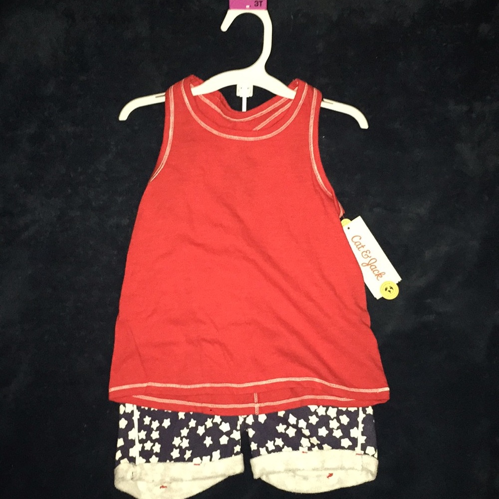 Patriotic Tank top/Shorts set